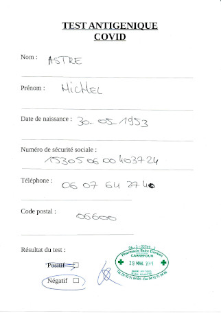 Résultat test